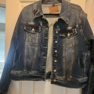 Judy Blue Classic Blue Denim Jacket 1xl